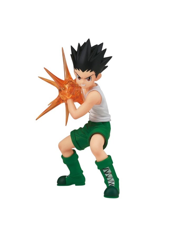Hunter x Hunter 15 cm Gon in Battle - ready Pose Figurine, Perfect for Desk Display - Image 1